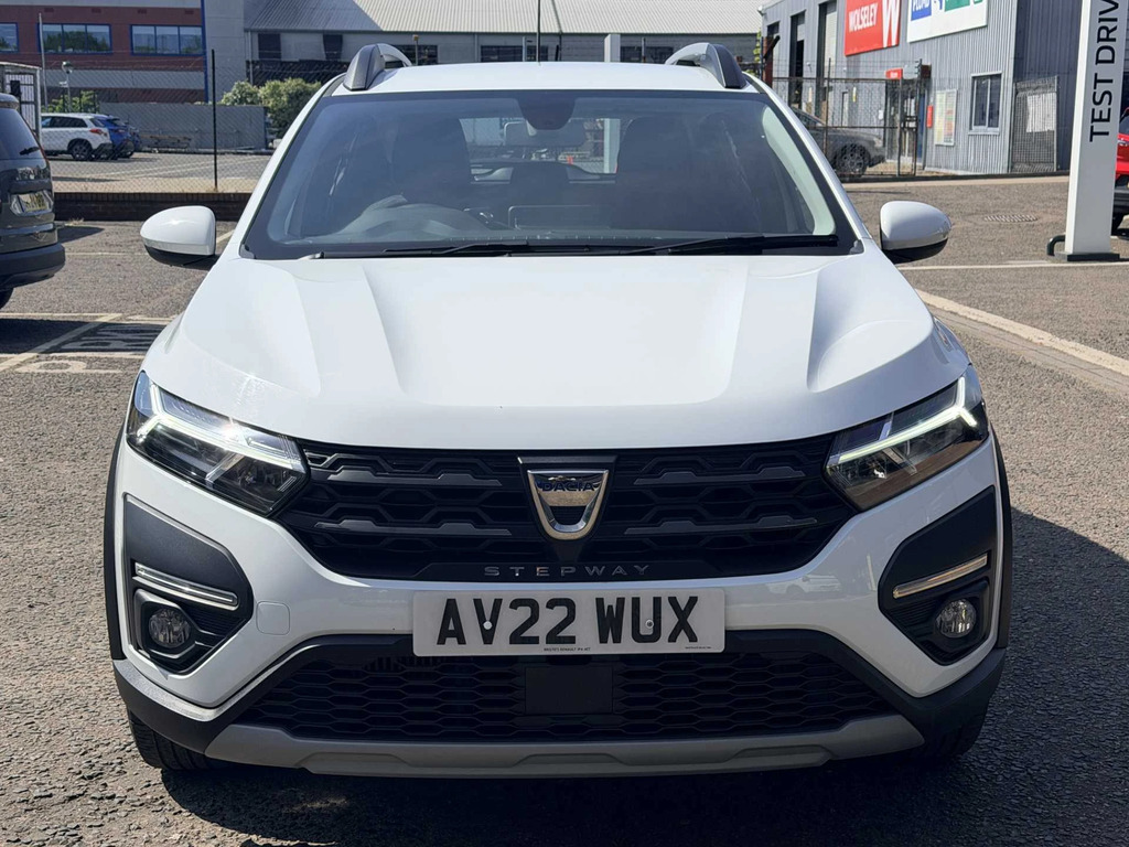 Dacia Sandero Stepway 1.0 Tce Comfort Cvt AV22WUX White #6