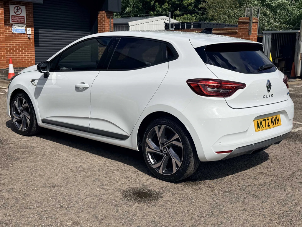 Renault Clio Rs Line E-tech Hev AK72NVH White #3