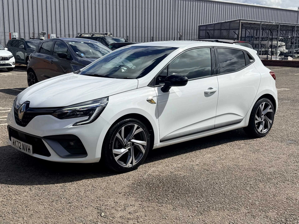 Renault Clio Rs Line E-tech Hev AK72NVH White #2