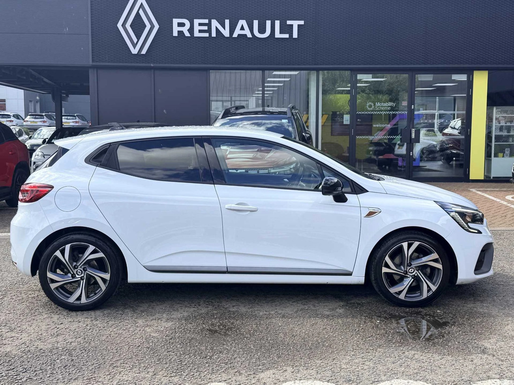 Renault Clio Rs Line E-tech Hev AK72NVH White #5