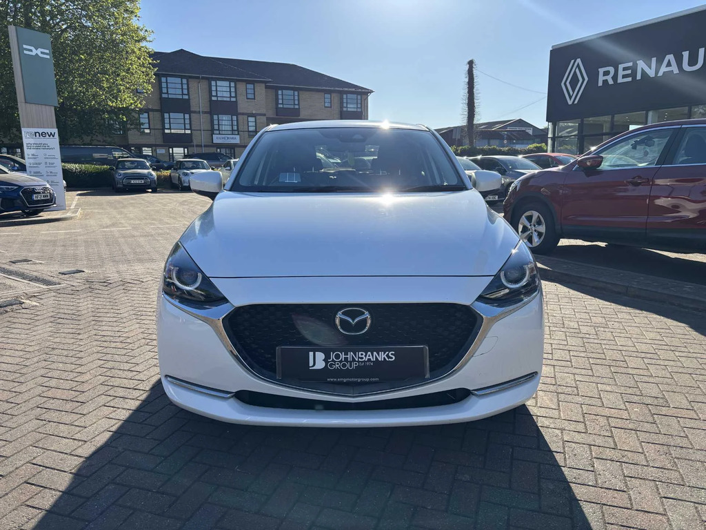 Mazda 2 1.5 E-skyactiv G Mhev Gt Sport AY72KCA White #2