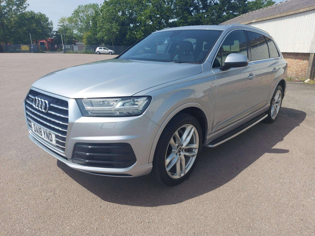 Audi Q7 S Line Tdi Quattro DA18YND Silver #3