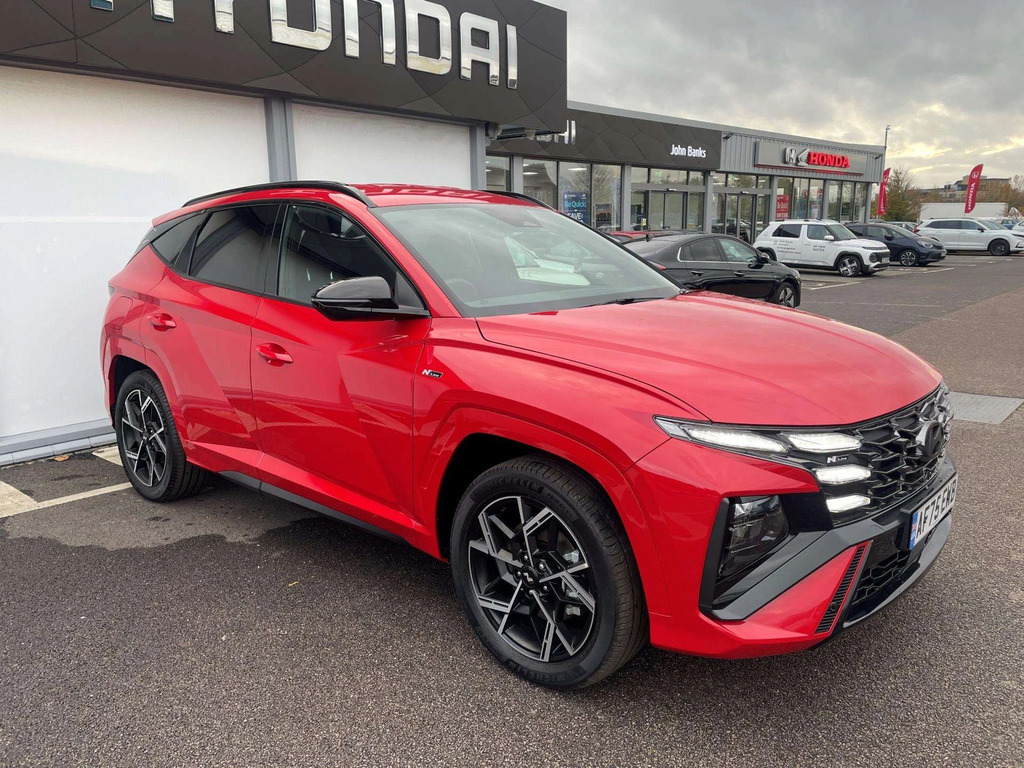 Hyundai Tucson 1.6T Plug-in Hybrid N Line 4Wd AF75EWB Red #4