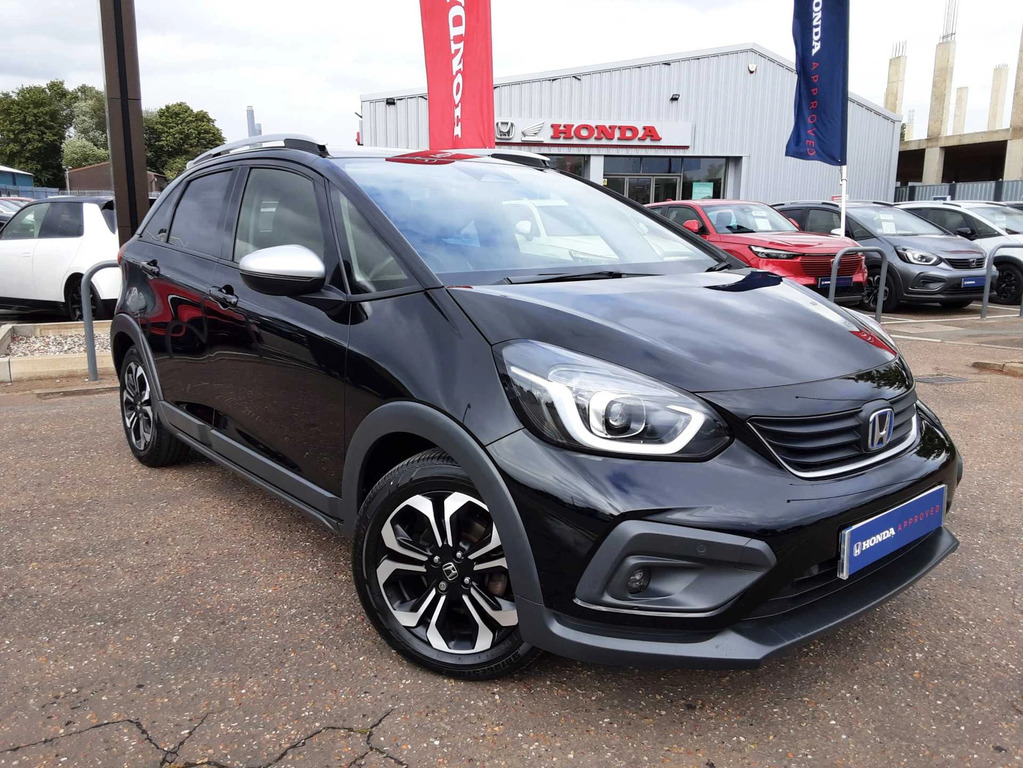 Honda Jazz 1.5 I-mmd Hybrid Crosstar Ex Ecvt Black