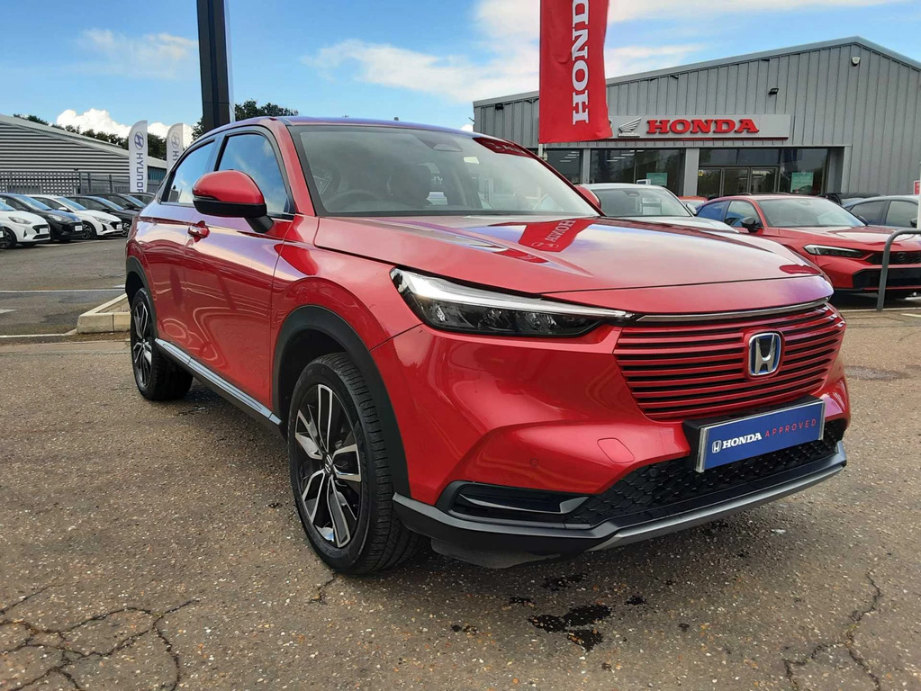 Honda Hr-V 1.5 Ehev Elegance Cvt HG73LWR Red #2