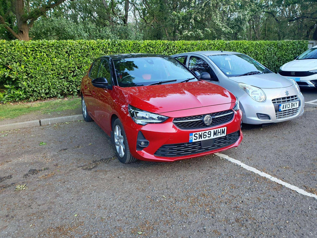 Vauxhall Corsa 1.2 Turbo Sri Premium Red