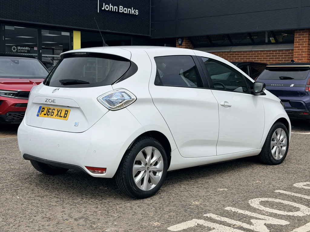 Renault Zoe 68Kw Dynamique Nav 41Kwh White #4