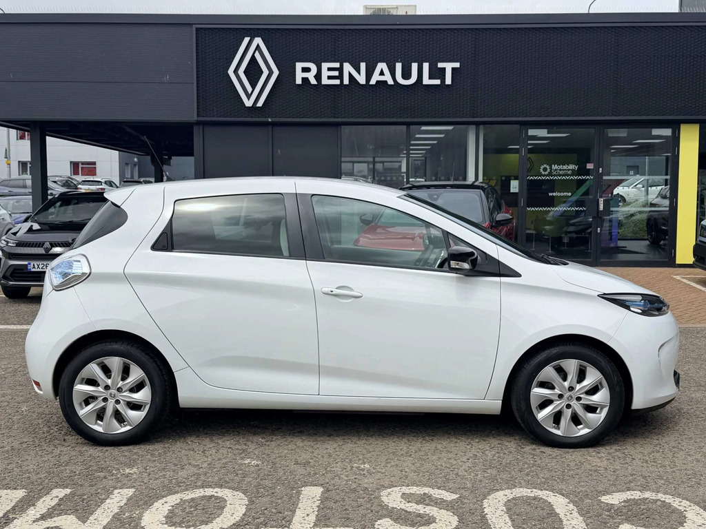 Renault Zoe 68Kw Dynamique Nav 41Kwh White #5