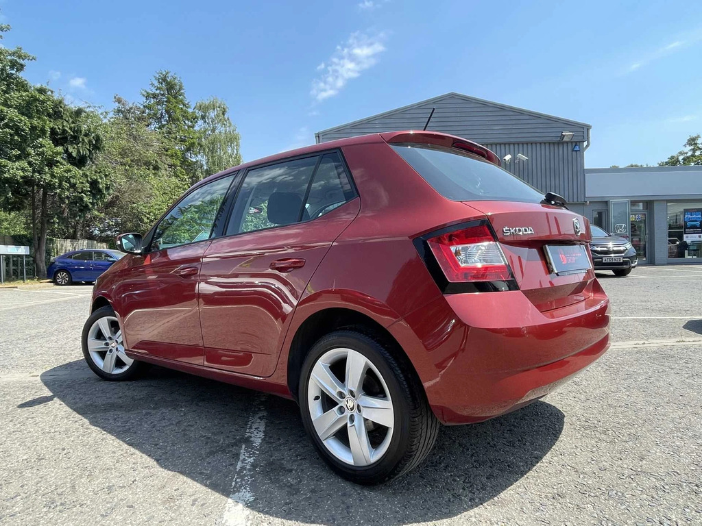 Skoda Fabia Se L Tsi KW66GBO Red #3