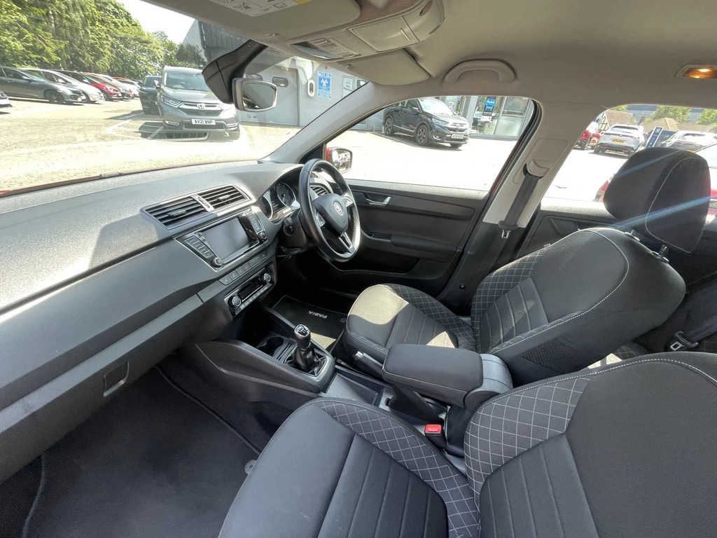 Skoda Fabia Se L Tsi KW66GBO Red #2