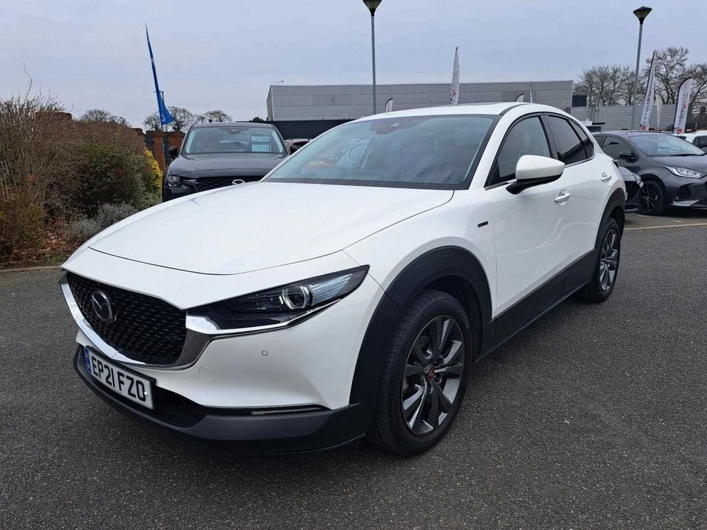 Mazda CX-30 2.0 Skyactiv X Mhev 100Th Anniversary Edition EP21FZO White #3