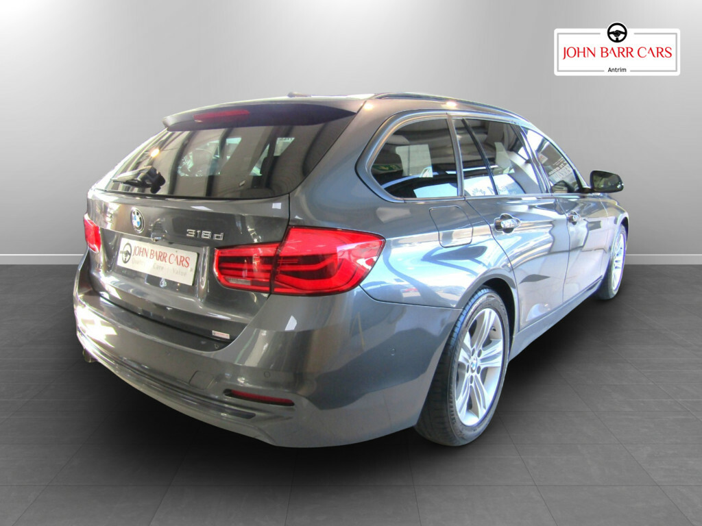 BMW 3 Series 318D Sport Step YH68PBB Grey #4