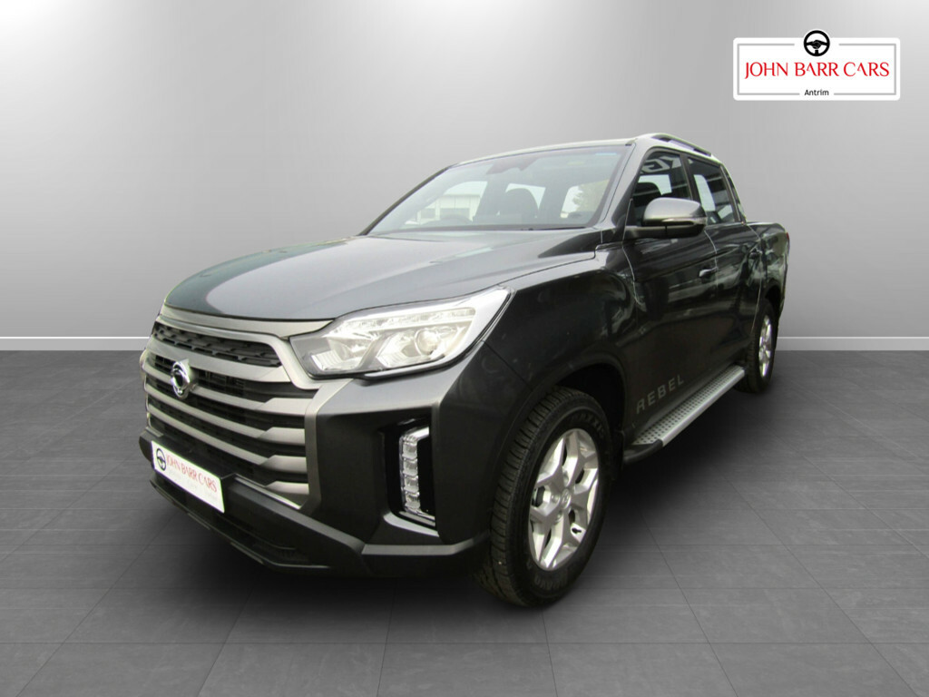 SsangYong Musso 2.2 Double Cab Pick Up Rebel Grey