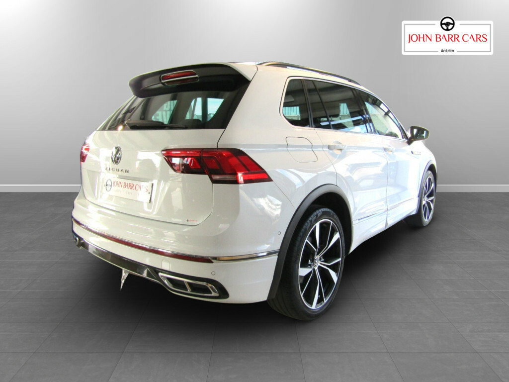 Volkswagen Tiguan 1.5 Tsi 150 R-line Dsg ST21YUB White #4