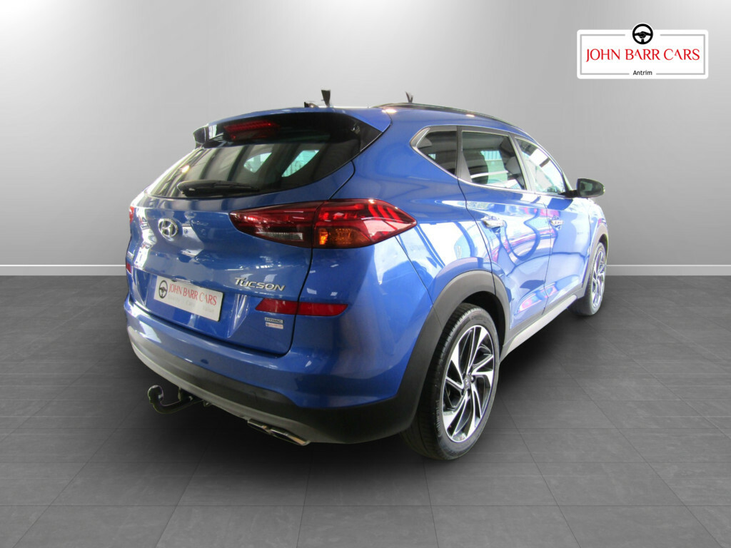 Hyundai Tucson 2.0 Crdi 48V Mhd Premium Se 4Wd Dct Blue #4