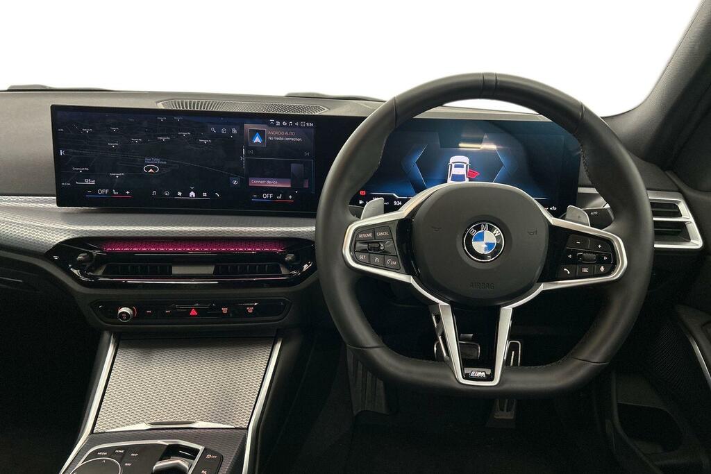 BMW 3 Series 320I M Sport Saloon SV75XRJ White #5