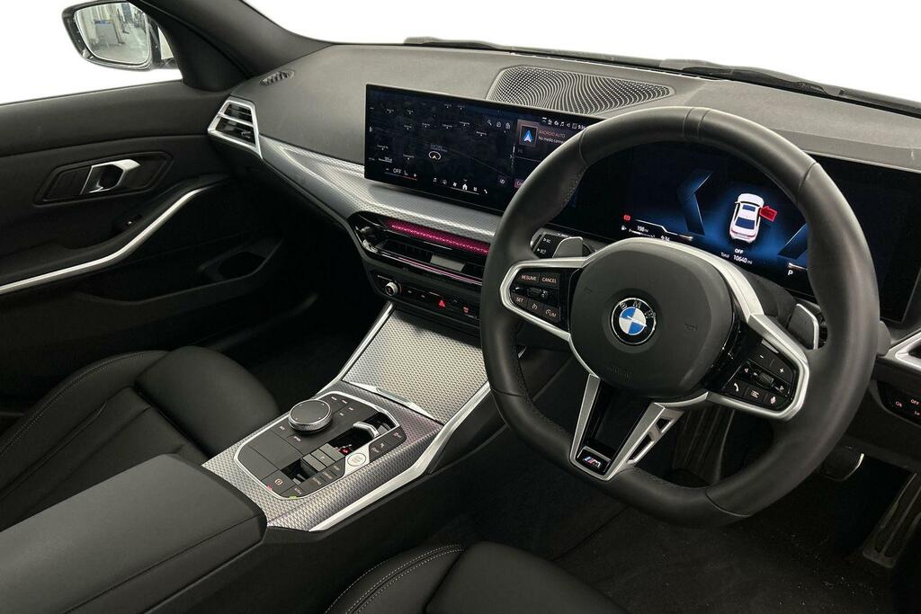 BMW 3 Series 320I M Sport Saloon SV75XRJ White #6