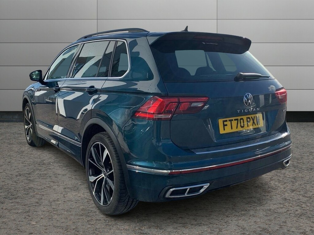 Volkswagen Tiguan 2.0 Tdi 200Ps R-line 4Motion Dsg FT70PXW Blue #6