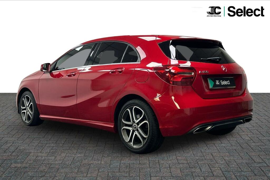 Mercedes-Benz A Class 1.6 A160 Sport Edition Hatchback 7G-dct SL18AZB Red #4