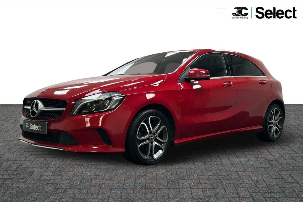 Mercedes-Benz A Class 1.6 A160 Sport Edition Hatchback 7G-dct SL18AZB Red #3