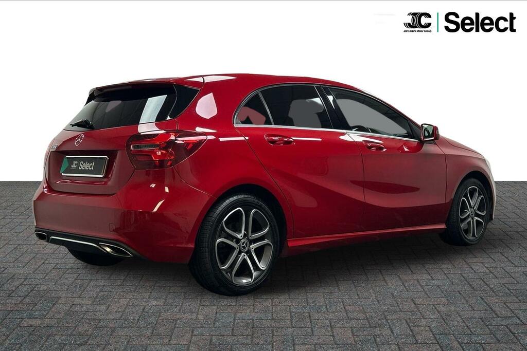 Mercedes-Benz A Class 1.6 A160 Sport Edition Hatchback 7G-dct SL18AZB Red #2