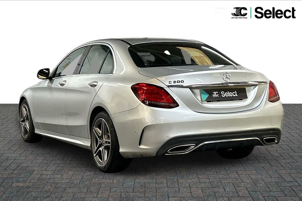 Mercedes-Benz C Class 1.5 C200 Mhev Eq Boost Amg Line G-tronic Euro 6 SP68NLU Silver #4
