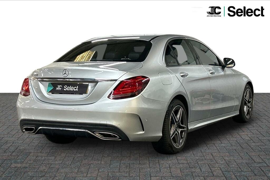 Mercedes-Benz C Class 1.5 C200 Mhev Eq Boost Amg Line G-tronic Euro 6 SP68NLU Silver #2