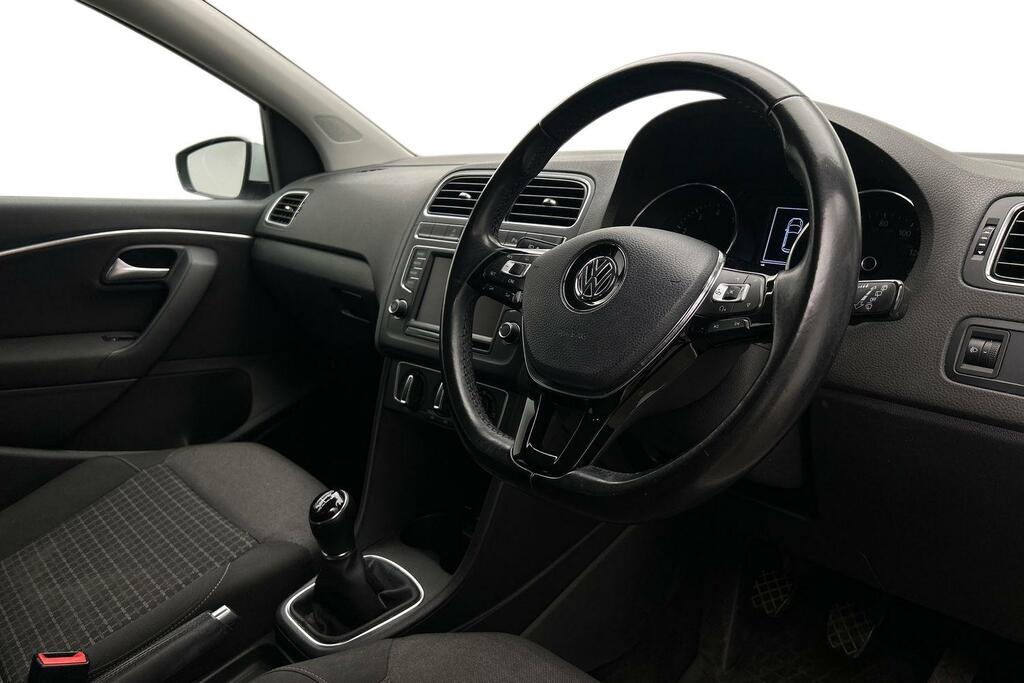Volkswagen Polo 1.0 Bluemotion Tech Match Euro 6 Ss SV66JXP White #6