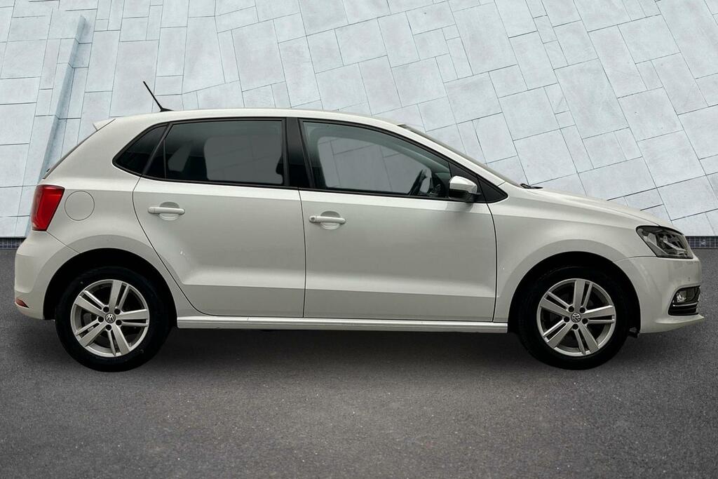 Volkswagen Polo 1.0 Bluemotion Tech Match Euro 6 Ss SV66JXP White #3