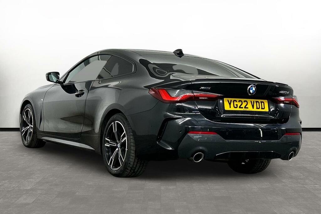 BMW 4 Series Gran Coupe 420D Xdrive M Sport Coupe Black #2