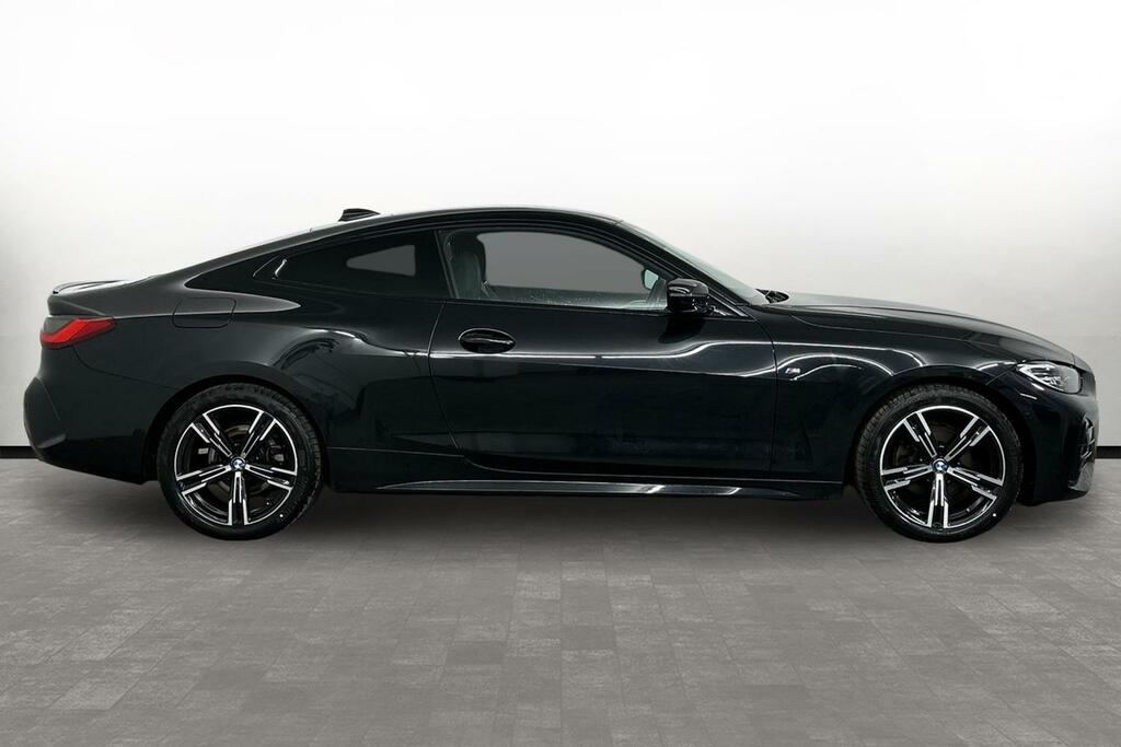 BMW 4 Series Gran Coupe 420D Xdrive M Sport Coupe Black #3
