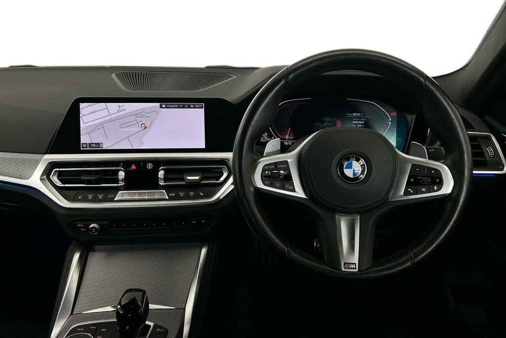 BMW 4 Series Gran Coupe 420D Xdrive M Sport Coupe Black #5