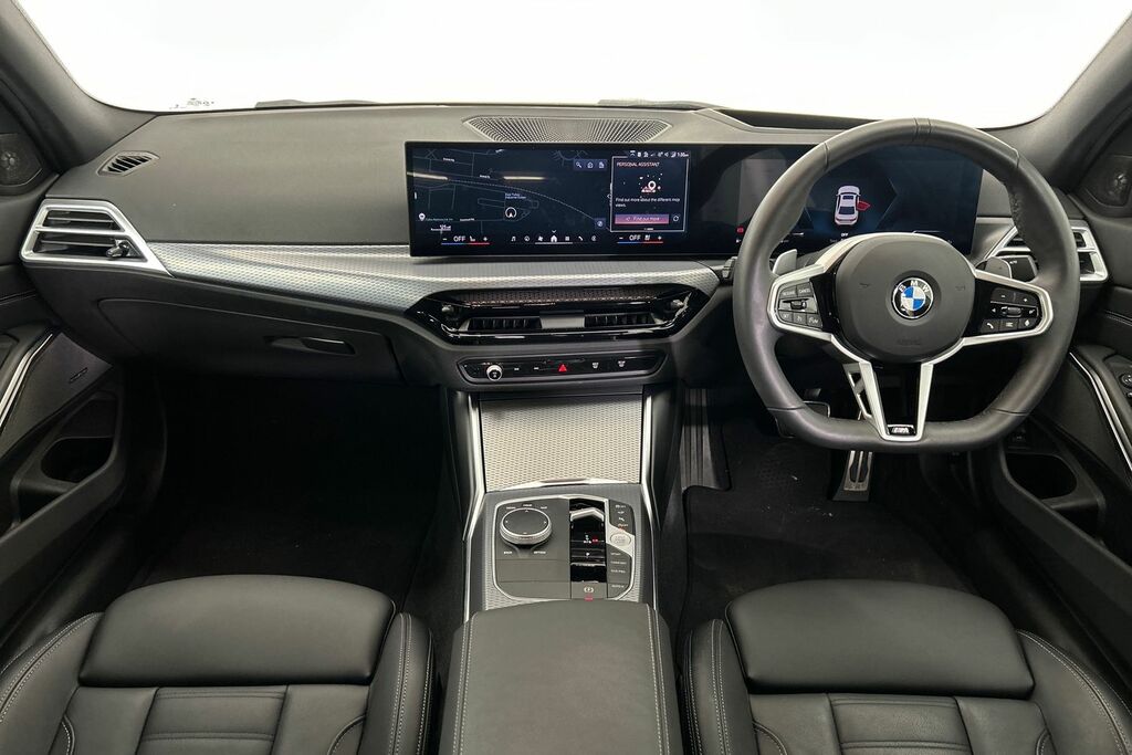 BMW 3 Series 320I M Sport Saloon SW75JXC White #4