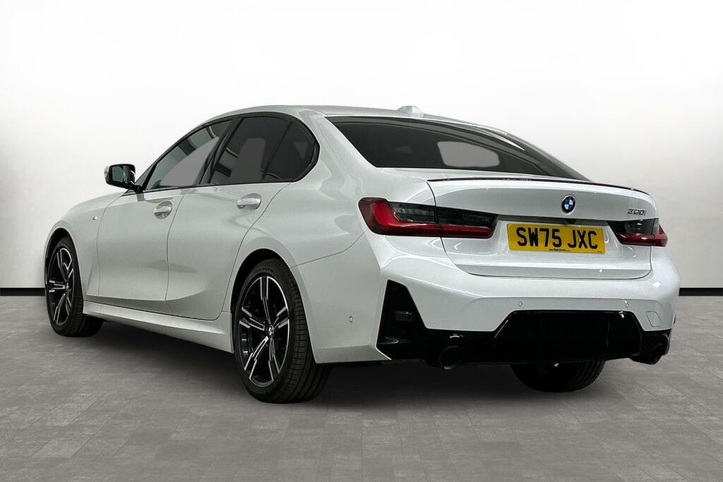 BMW 3 Series 320I M Sport Saloon SW75JXC White #2