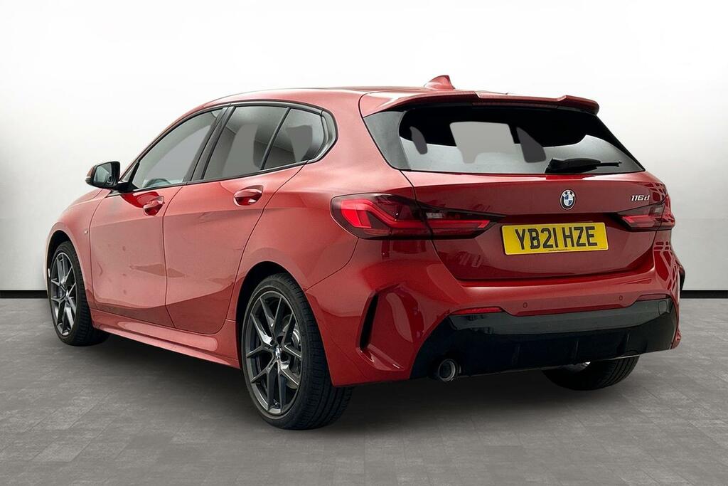 BMW 1 Series 116D M Sport YB21HZE Red #2