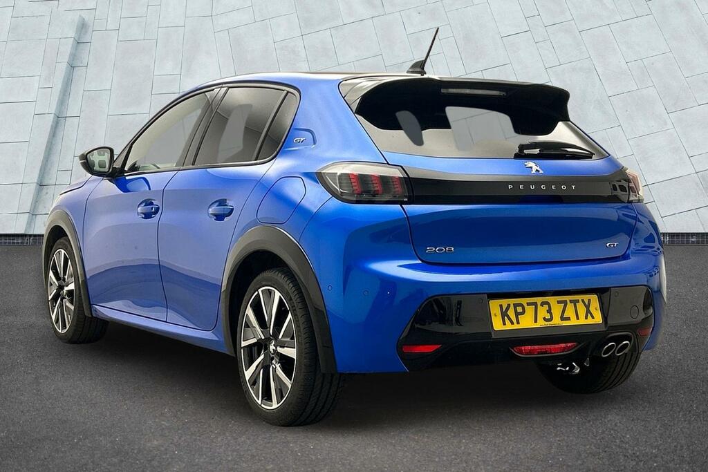 Peugeot 208 1.2 Puretech Gt Eat Euro 6 Ss KP73ZTX Blue #2