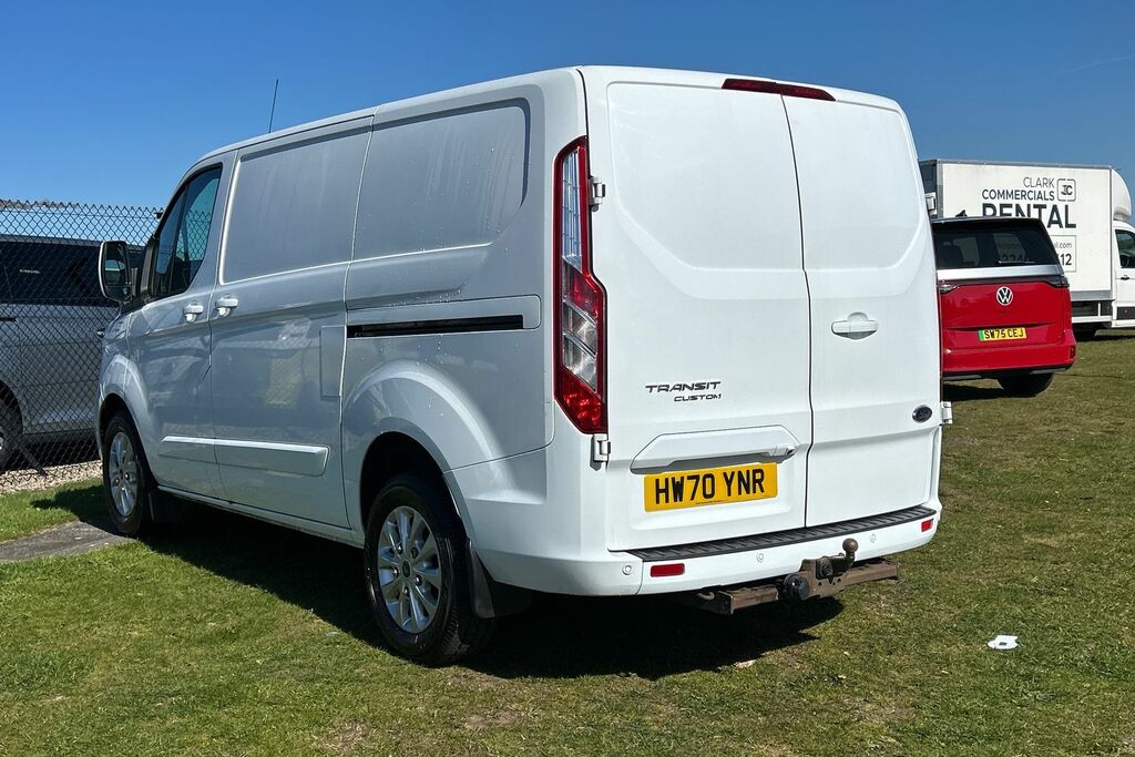 Ford Transit Custom 2.0 Ecoblue 130Ps Low Roof Limited Van HW70YNR White #3