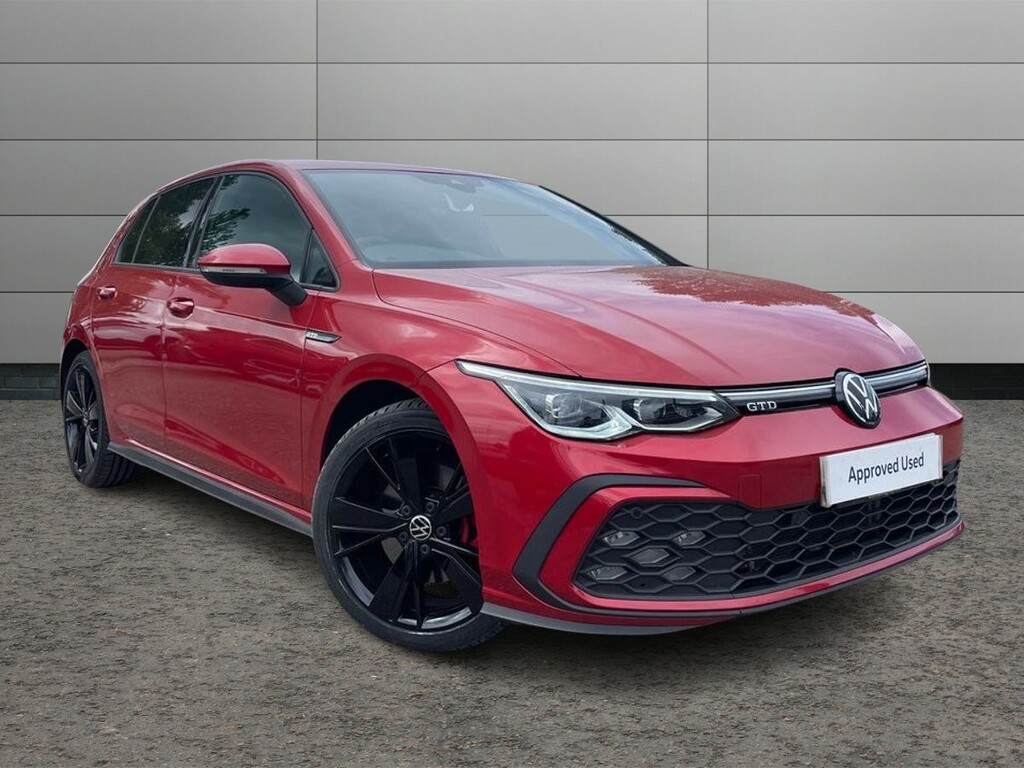 Volkswagen Golf 2.0 Tdi 200 Gtd Dsg Red