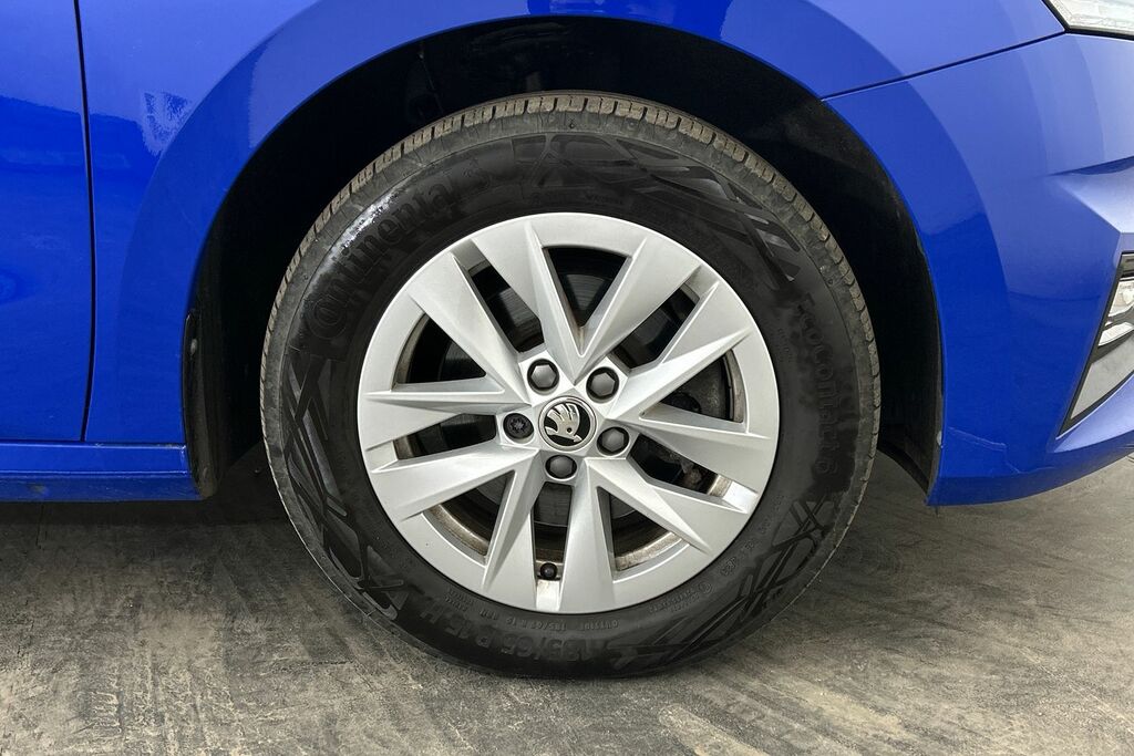 Skoda Fabia 1.0 Tsi 110 Se Comfort Dsg SV73PZP Blue #5