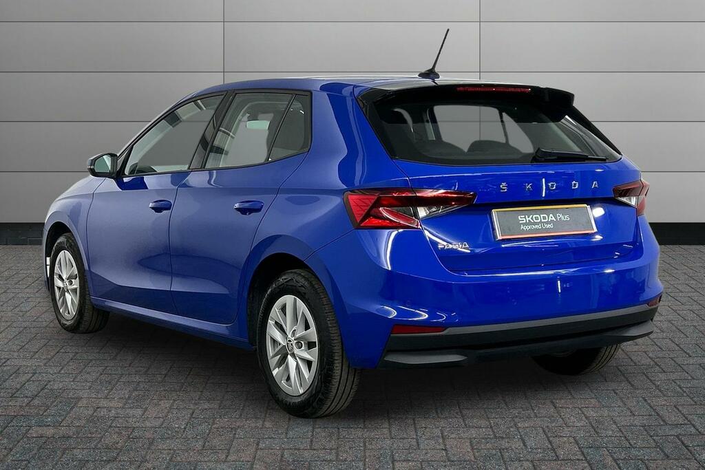 Skoda Fabia 1.0 Tsi 110 Se Comfort Dsg SV73PZP Blue #3