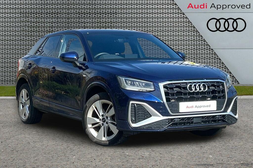 Audi Q2 My23.5 S Line 35 Tfsi 150 Ps 6-Speed Blue