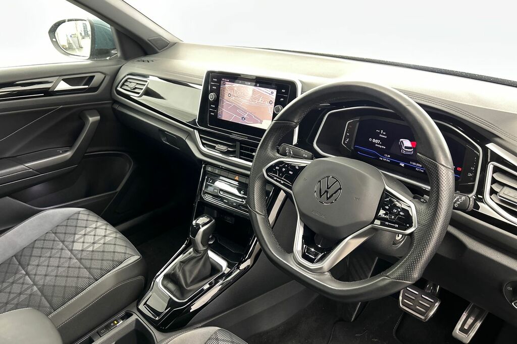 Volkswagen T-Roc 1.5 Tsi R-line Dsg SX22GHF Blue #6