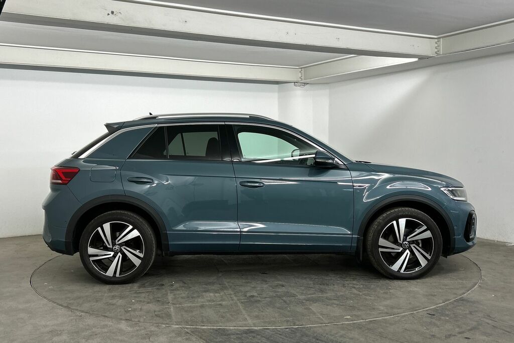 Volkswagen T-Roc 1.5 Tsi R-line Dsg SX22GHF Blue #4