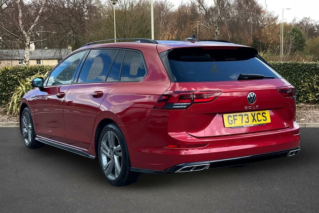 Volkswagen Golf 2.0 Tdi 150 R-line Dsg Red #3