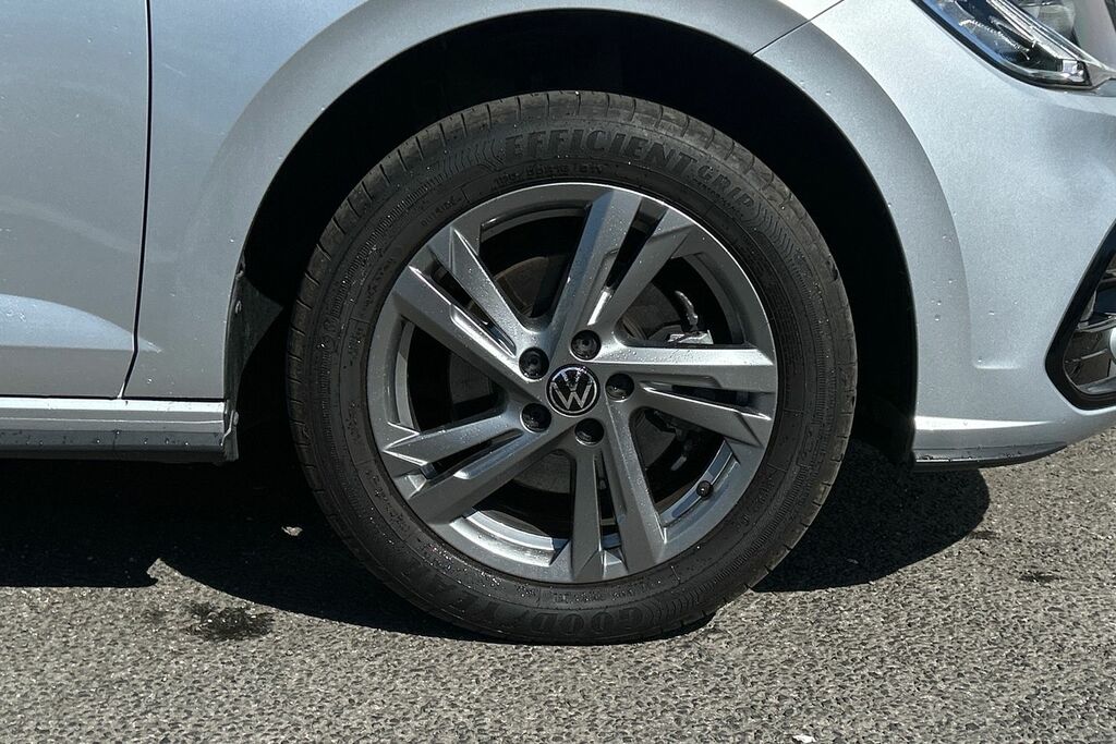 Volkswagen Polo 1.0 Tsi 110 R-line Dsg Silver #5