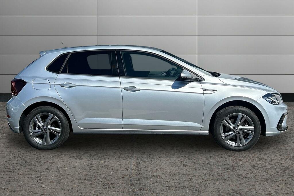 Volkswagen Polo 1.0 Tsi 110 R-line Dsg Silver #4