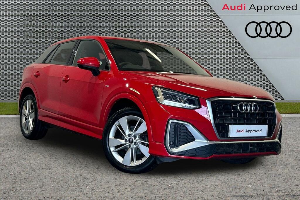Audi Q2 S Line 35 Tfsi 150 Ps 6-Speed Red