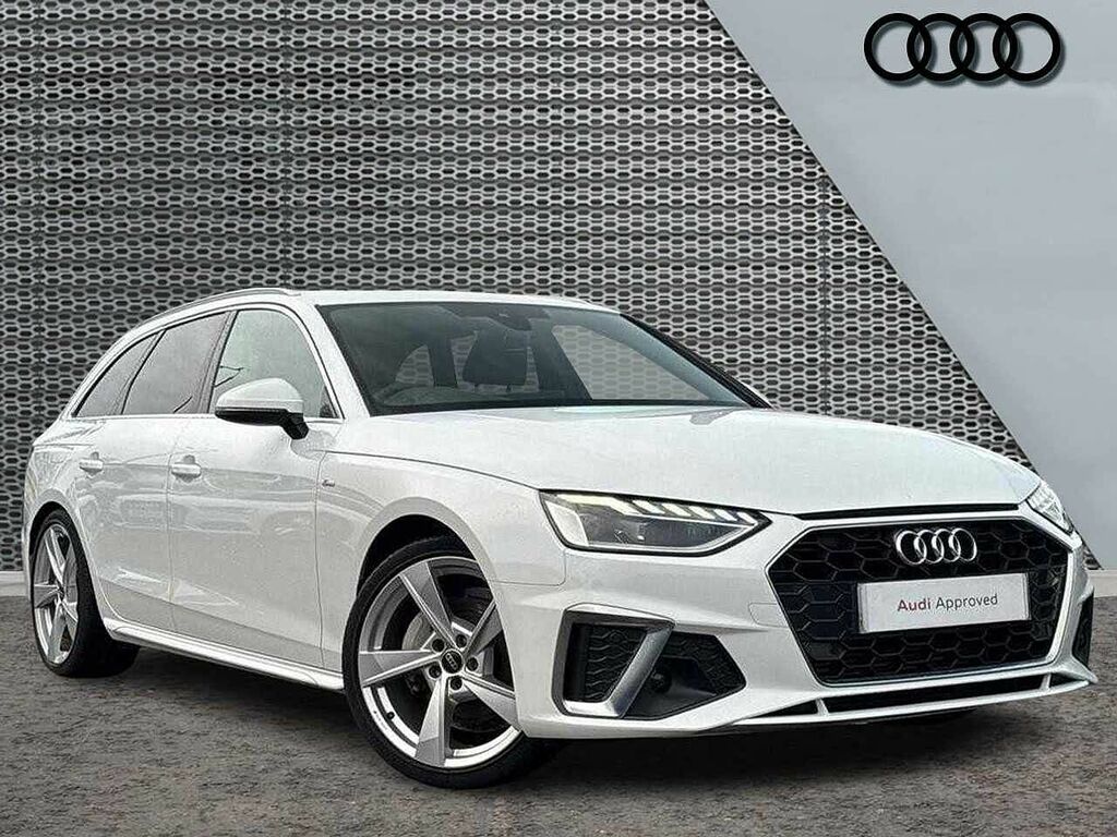 Audi A4 Avant Avant S Line 40 Tfsi 204 Ps S Tronic RJ73XKD White #2