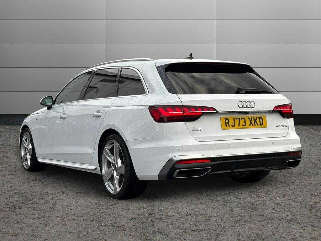 Audi A4 Avant Avant S Line 40 Tfsi 204 Ps S Tronic RJ73XKD White #6