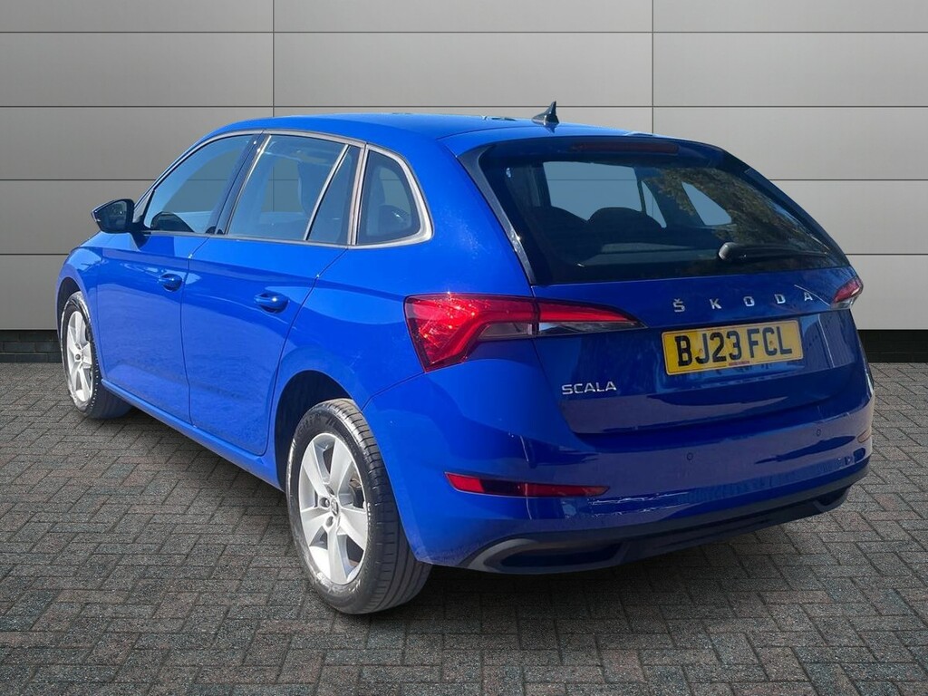 Skoda Scala 1.0 Tsi 110Ps Se Dsg BJ23FCL Blue #3